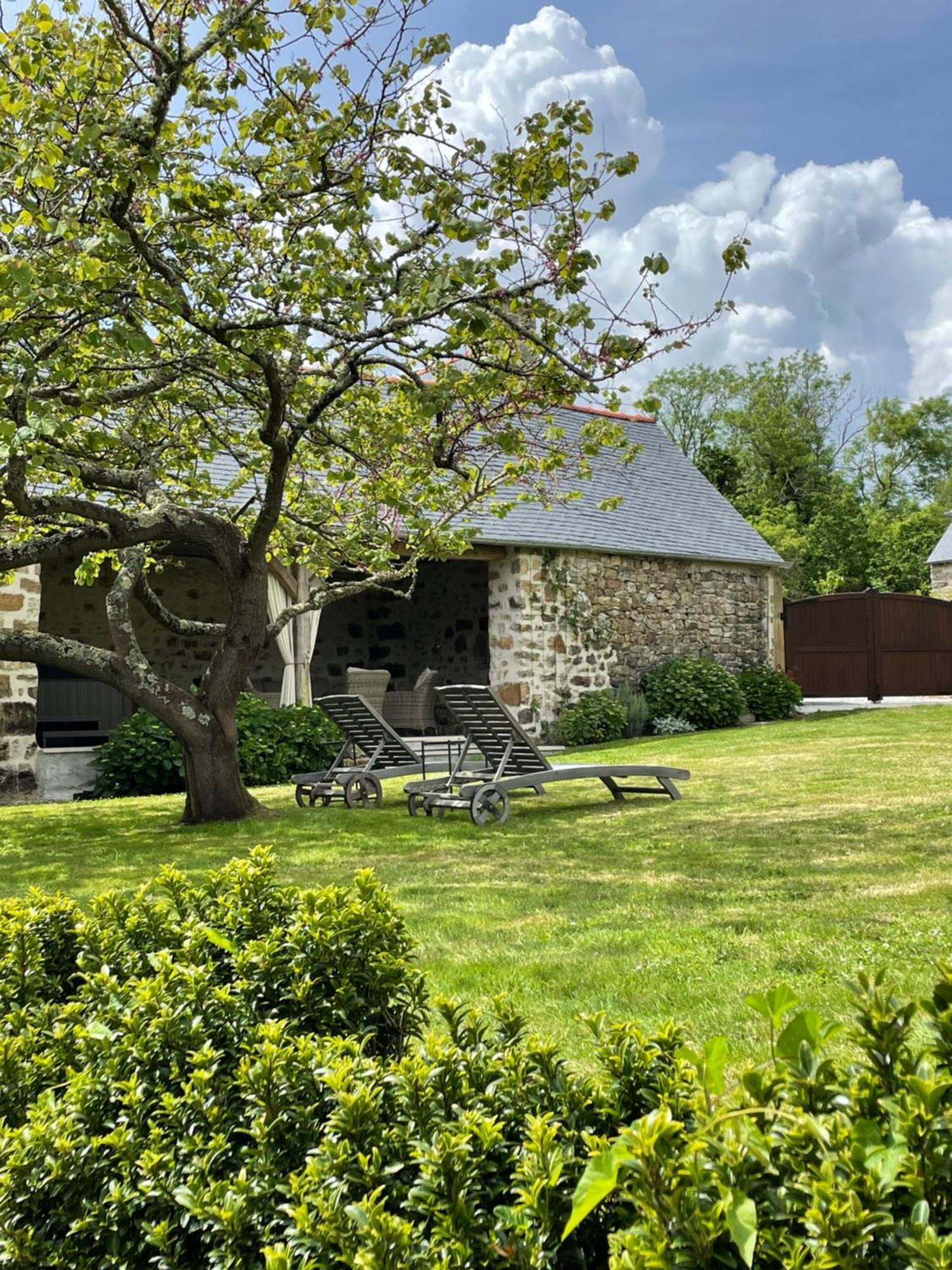 Les Cottages Du Manoir, Jacuzzi -Crozon Dış mekan fotoğraf